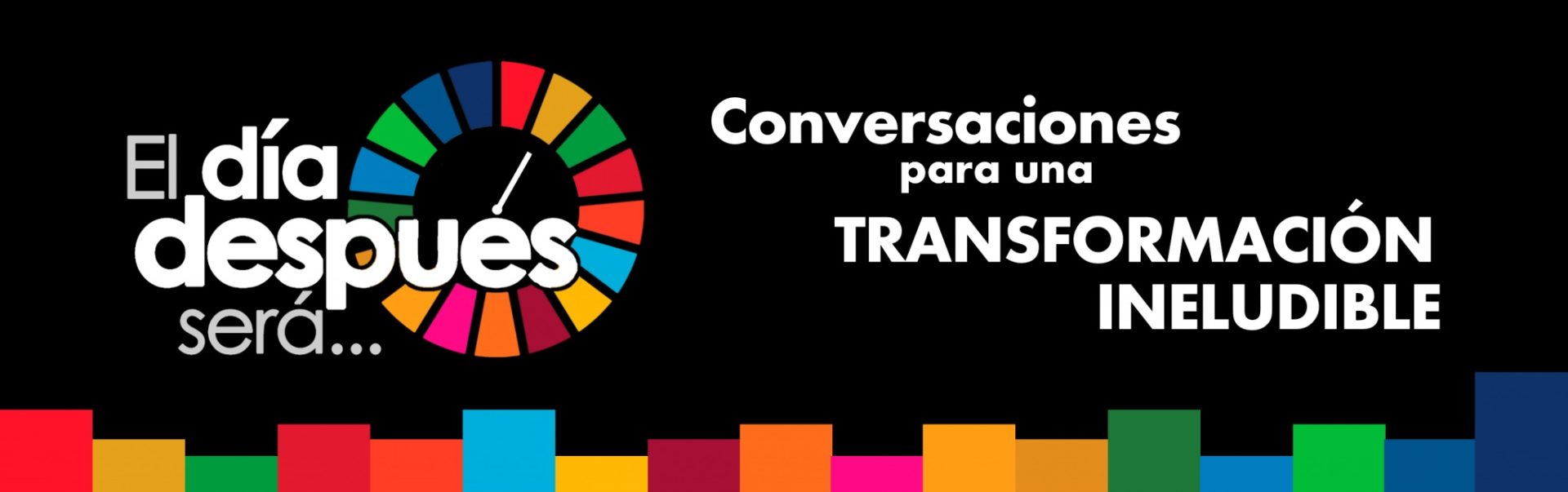 Cartel webinar "El Día Después será... plataforma de conversaciones para una transformación ineludible"
